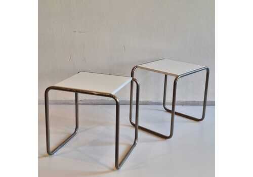 Set Of 2 Side Tables B9 Marcel Breuer For Tecta
