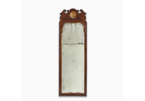 Queen Anne Walnut Pier Mirror C.1710