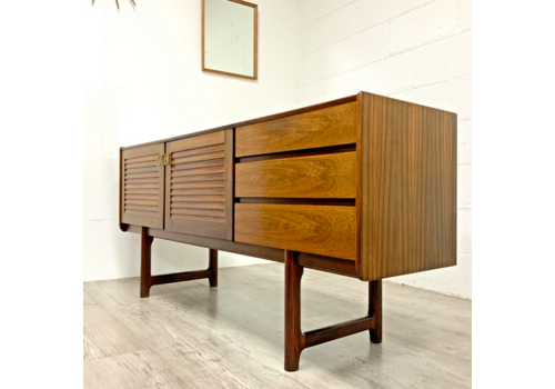 A H McIntosh Compact Rosewood Sideboard Mid Century Vintage 1960s 1970s