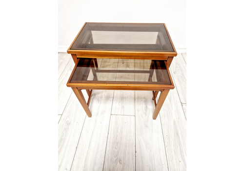 A Mid Century Nest Of Two Tables