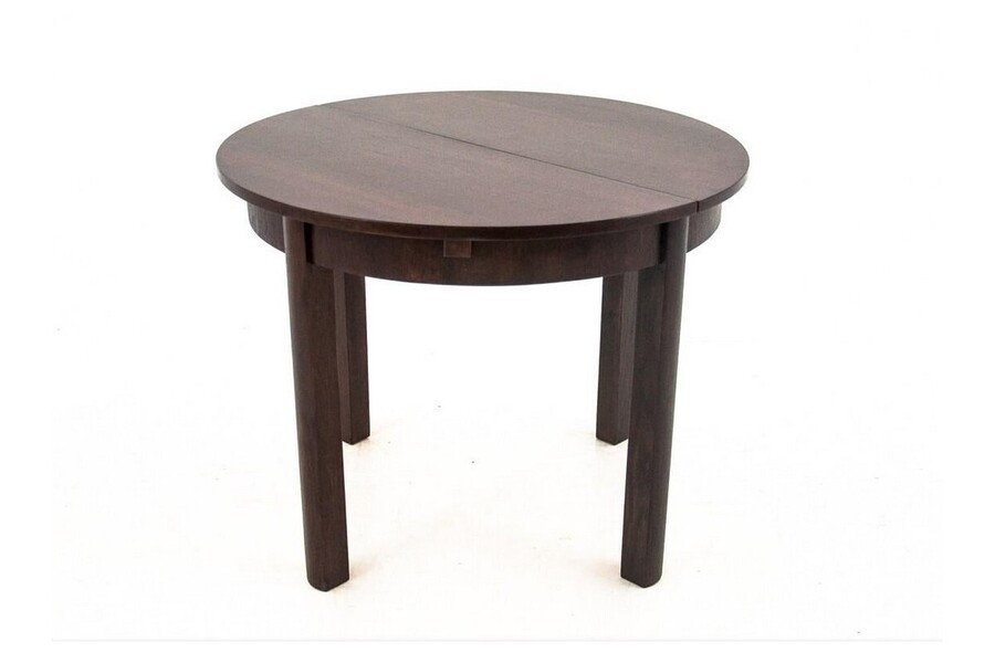 Extendable Table With 4 Chairs In Art Deco Style, Poland, 1940s. After Renovation. photo furniture