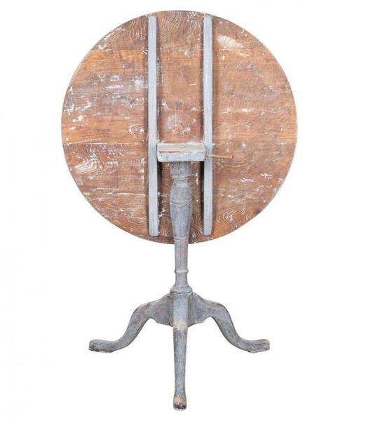 18th Century Swedish Rococo Folding Table photo furniture