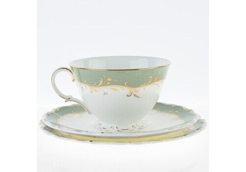 Royal Doulton Ceramic Porcelain Trio Teacup