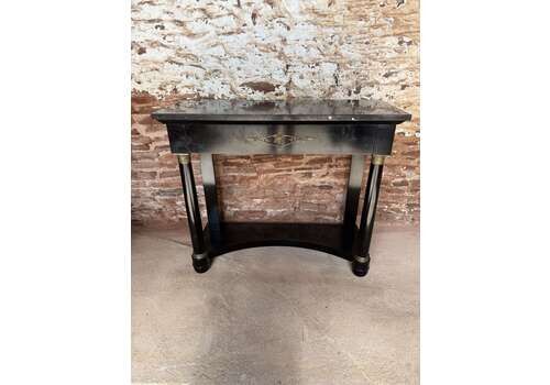 Ebonised Console Table In The Empire Style