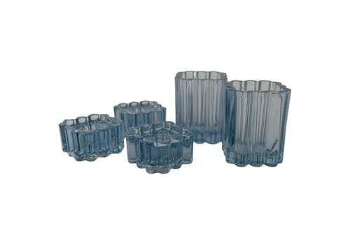 Danish Arcade Glass By Christel Holmgren Exner For Holmegaard, 1960s. Set Of 5.