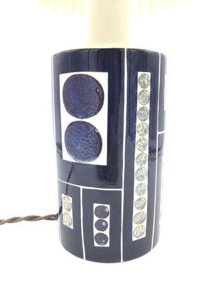 Gorgeous Midcentury Pottery Table Lamp By Fog & Mørup photo furniture