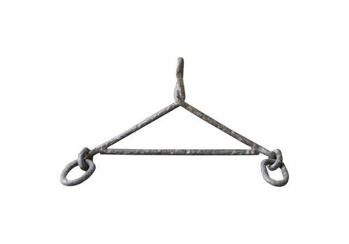 Large 17th Century French Fireplace Pot Hook, Louis XIV Period