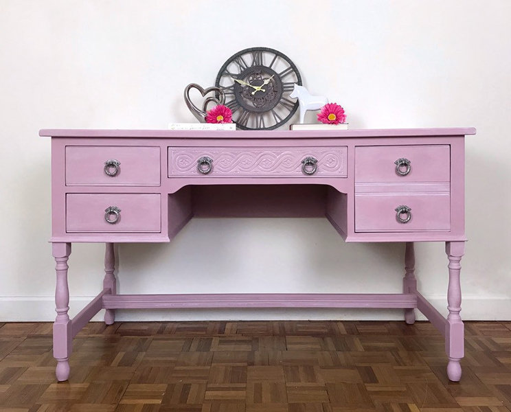 Pale Pink And White Dressing Table By Jaycee Furniture Ladies Dressing Table By Jaycee Furniture