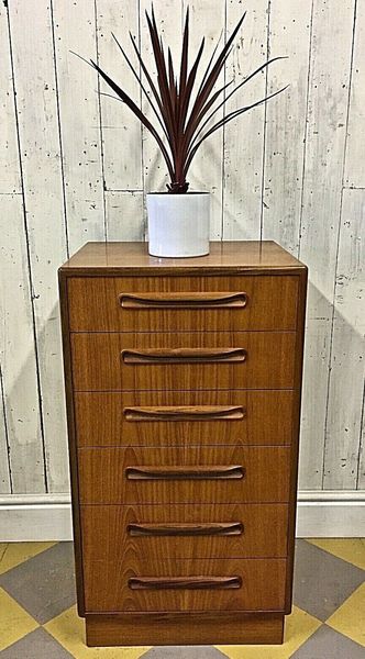 Vtg G Plan Danish Mid Century Drawers Bedside Plan Heals Plan