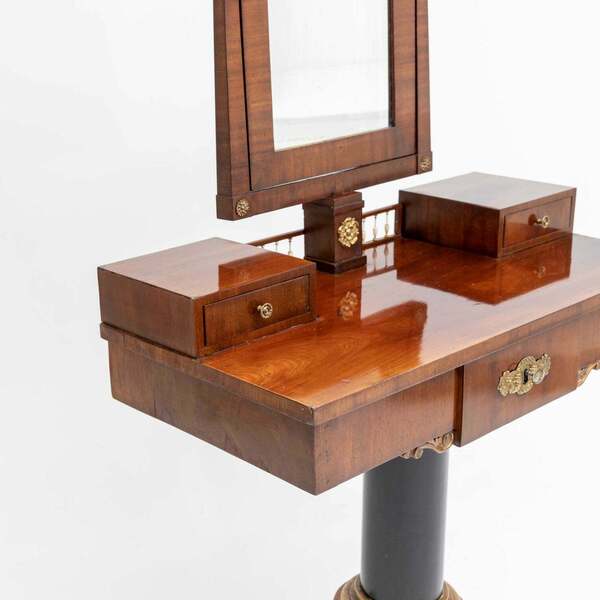 Dressing Table In Mahogany, Probably Denmark Circa 1830 photo furniture