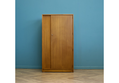 Mid Century Teak Wardrobe By Gunther Hoffstead For Uniflex 2 Of 2 #1458