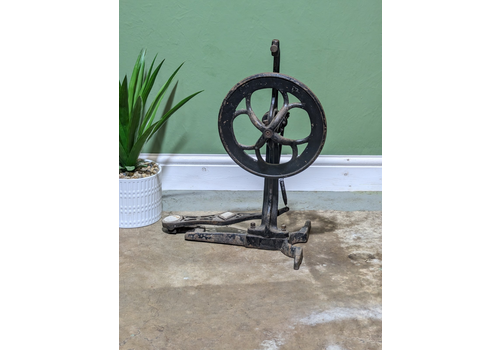 Antique Victorian James Morrison Dentist Treadle Drill Decorative Garden Ornamen