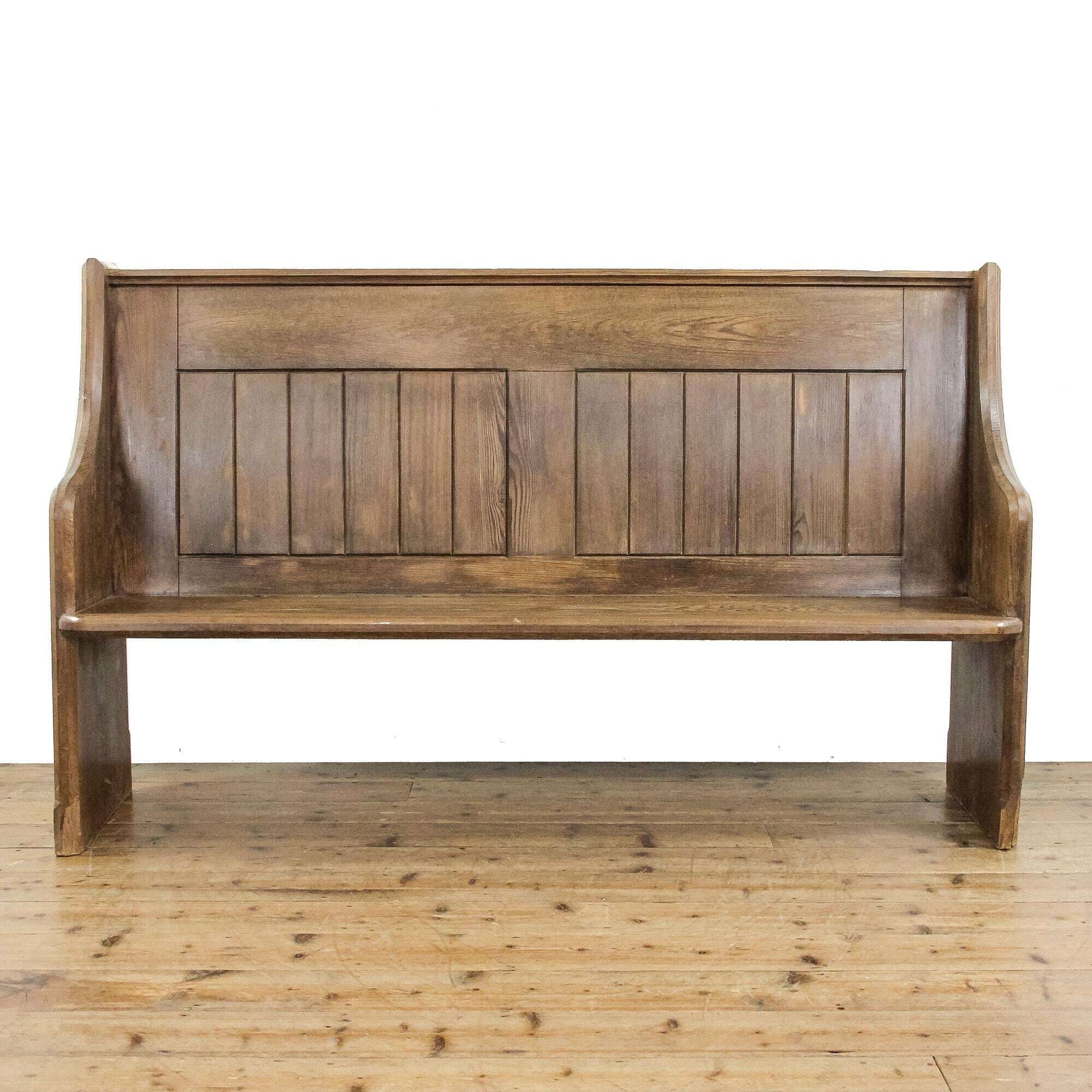 Large Antique Pine Pew Antique Pine Bench Bench For Entryway