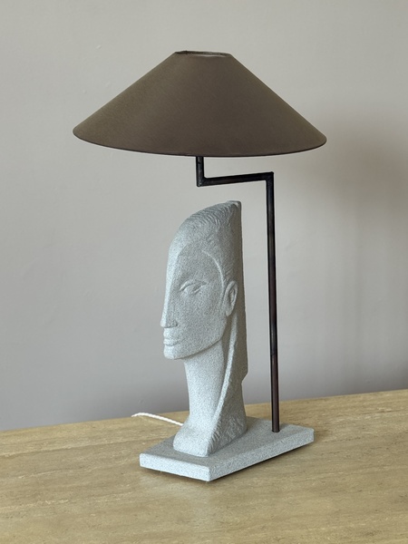 Art Deco Revival Table Lamp Attributed To Austin Productions, USA photo Lighting