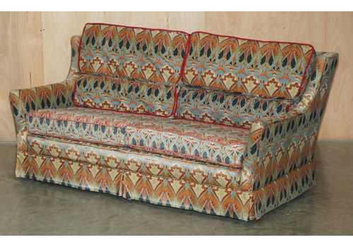 Liberty Of London Ianthe Upholstered Vintage Sofa For Restoration Fabric Repairs