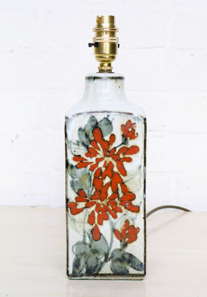 Table Lamp Studio Pottery Colin Kellam Totnes Ceramic Lamp Lovely Condition photo furniture