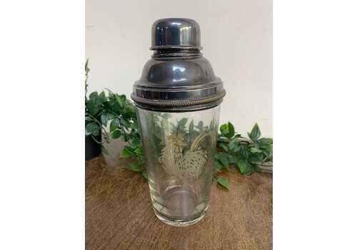 James Dixon & Sons 1930s Art Deco Silver Plated Cocktail Shaker