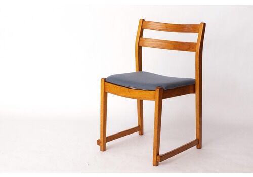 Vintage Oak Stacking Chair By Carl Ewert Ekström – 1960s Scandinavian Design
