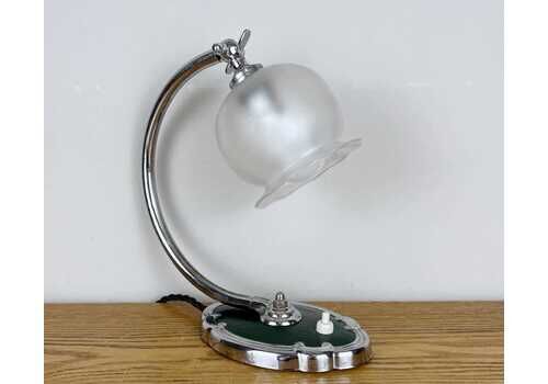Vintage Art Deco Chrome Lamp
