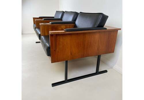 Vintage Modern 3 Seater Salon Sofa Bench