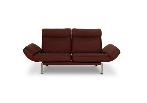 De Sede Ds 450 Fabric Sofa Red Two Seater Function Relaxation Function New Cover