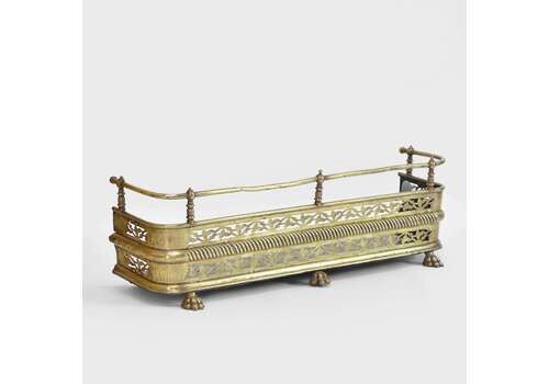 19th Century Brass Fender, 1800s