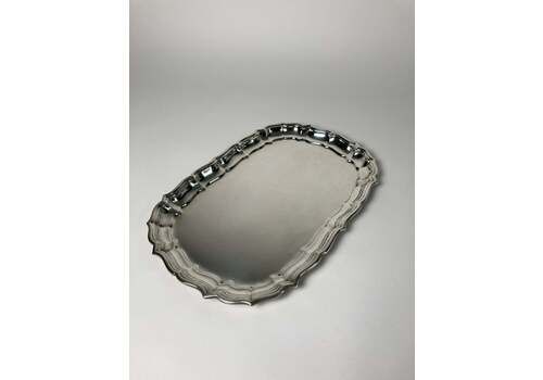 Cartier Chippendale Sterling Silver Tray