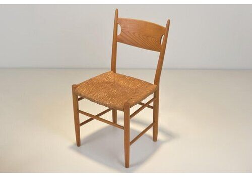 Chair Ensemble In Ash By Charlotte Perriand, 1960, Set Of 6