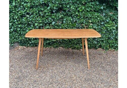 Vintage Ercol Mid Century Plank Dining Table