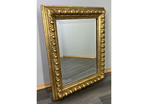 Vintage French Carved Wall Mirror Ornate Wall Frame Lot 3938