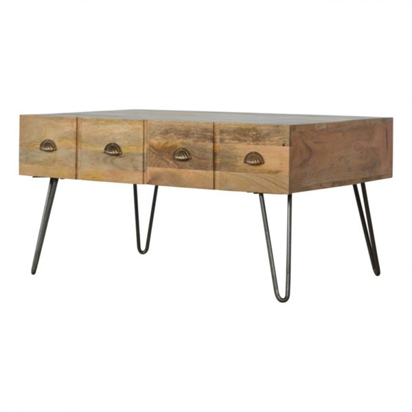 Mid Century Vintage Inspired Table Coffee Table Hallway Wooden