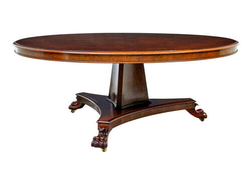 Large 20th Century Pollard Oak Dining Table
