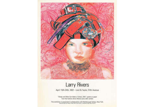 Larry Rivers Lord & Taylor Fifth Avenue New York" Original Vintage Poster"