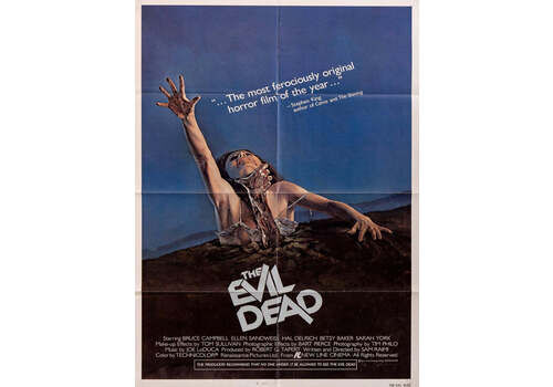 The Evil Dead" Original Vintage Poster"