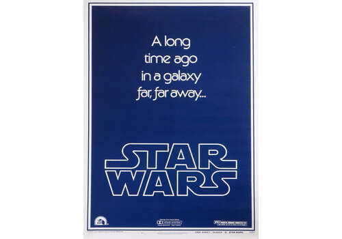 Star Wars" Original Vintage Poster"