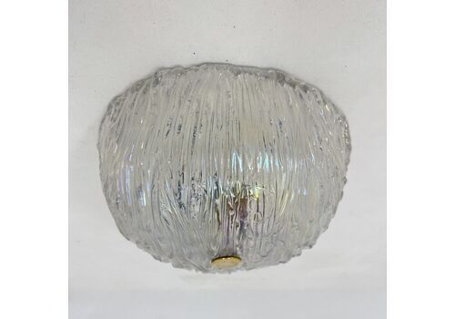 Carlo Scarpa For Venini Murano Glass Ceiling Lamp , 1970s