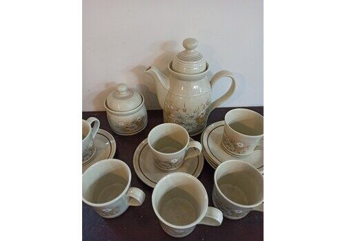 Retro Royal Doulton Tea Set. Lambethware. Florinda. Excellent Condition. 1977 1980