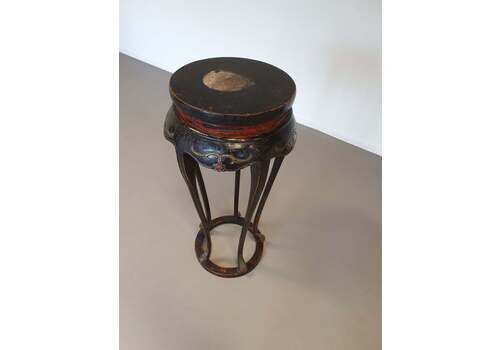 Chinese Plant Stand 1920s, Vintage