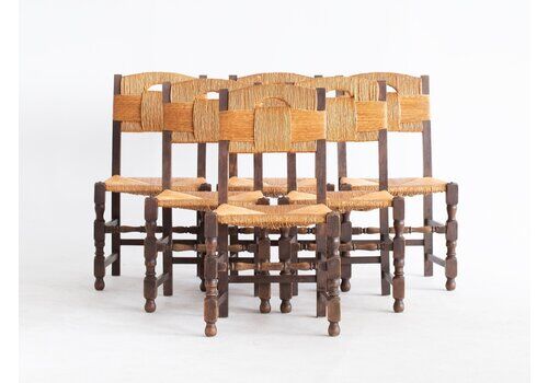 French Modernist Dining Chairs