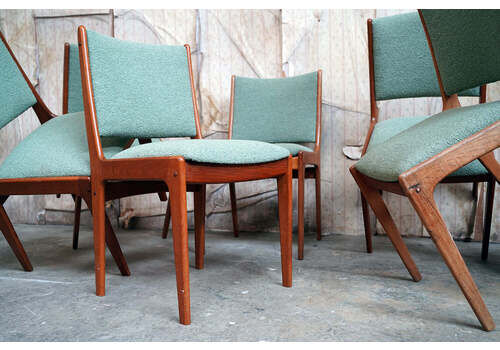 A Set Of Six Danish 1960