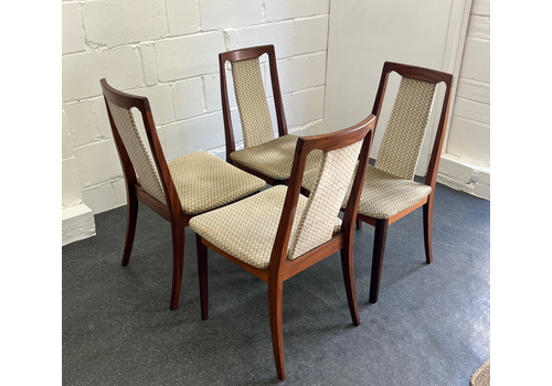 Midcentury G Plan Dining Chairs Teak Fresco Vintage (Delivery Available)