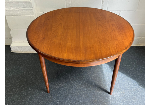 Vintage G Plan Table Round Extending Midcentury Retro Teak (Delivery Available)
