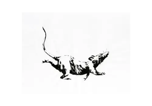 Banksy, Gdp Rat, 2019, 21st Century