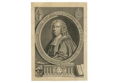 Andrew Coltee Ducarel Lld (..)   Perry, Etching On Paper, 1756