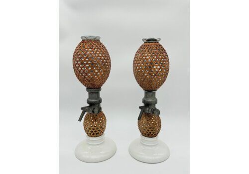 Selzer Siphon Bottles, Briet, France, Early 20th C