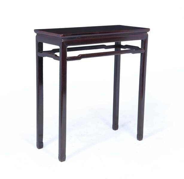 Chinese Console Table / Scroll Table In Hardwood, Circa 1900 photo for sale