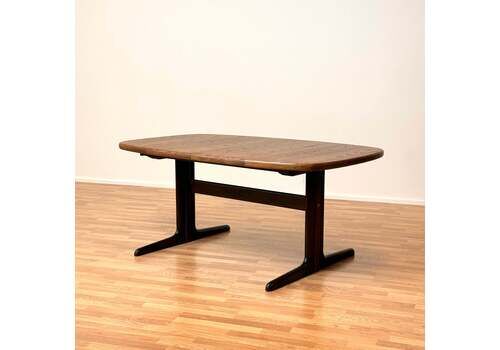 Oval Dining Table In Oak By Skovby Møblefabrik, Ca. 1970 80s, Denmark