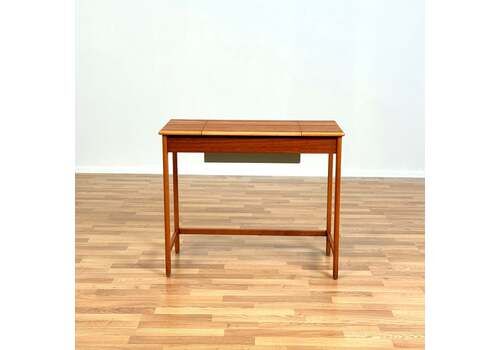 Dressing Table / Writing Desk In Teak, 1950 60s, Sweden