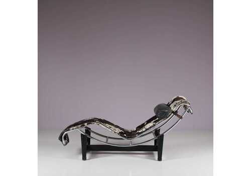 1930s Early “Lc4” Chaise Longue By Le Corbusier, Pierre Jeanneret, And Charlotte Perriand, France