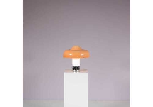 “Brumbury” Table Lamp By Luigi Massoni For Guzzini, Italy 1970
